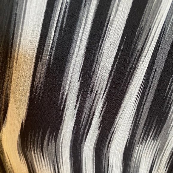 Forever 21 Flowy Boho Maxi Dress Size M Lined Beachy Summery Bohemian Artsy Y2K - Picture 16 of 16